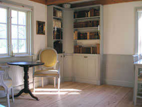 Biblioteket på Wadstena Gård