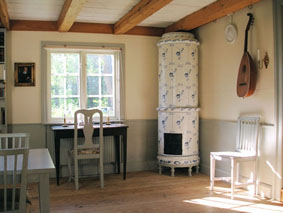 Biblioteket på Wadstena Gård